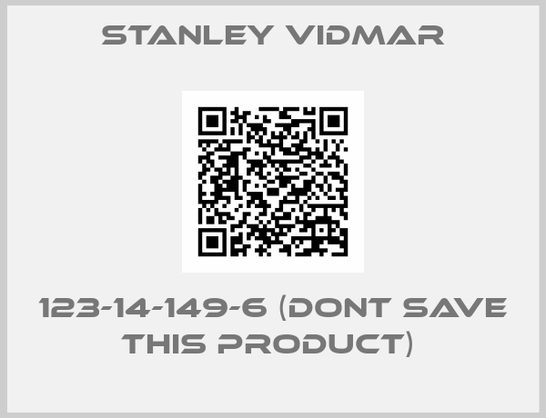 Stanley Vidmar-123-14-149-6 (dont save this product) 