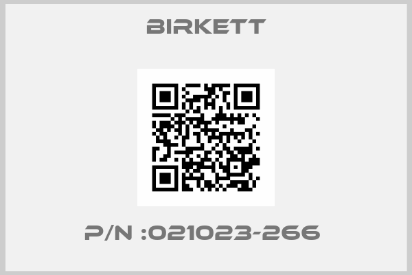 BIRKETT-P/N :021023-266 