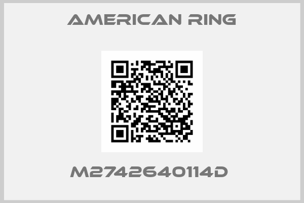 American Ring-M2742640114D 