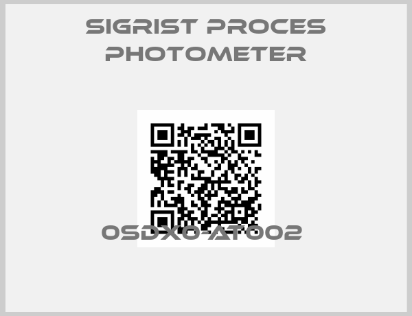 Sigrist Proces Photometer-0SDX0-AT002 