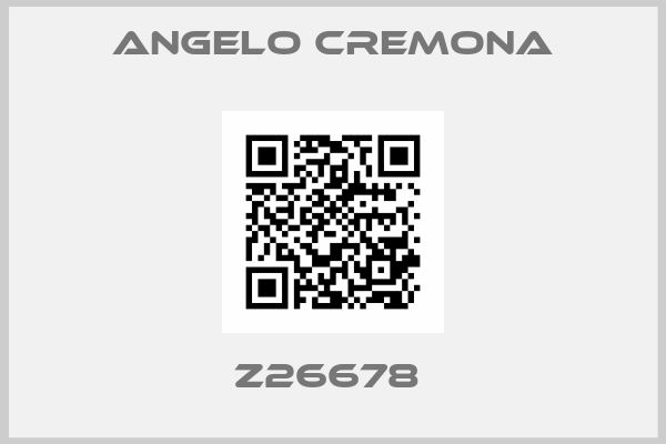 ANGELO CREMONA-Z26678 