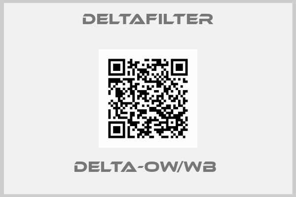 Deltafilter-DELTA-OW/WB 