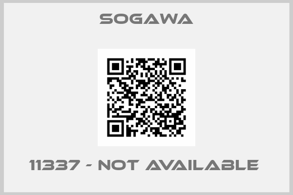 Sogawa-11337 - not available 