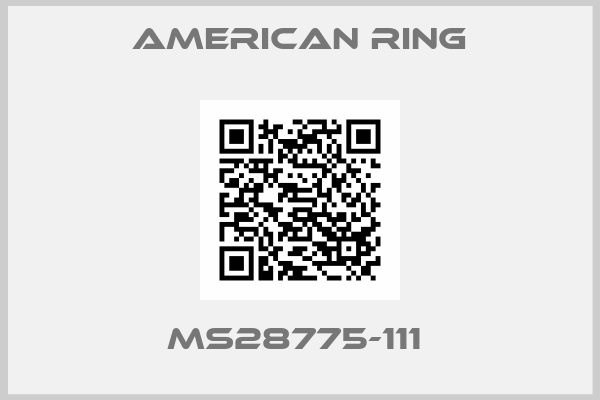 American Ring-MS28775-111 