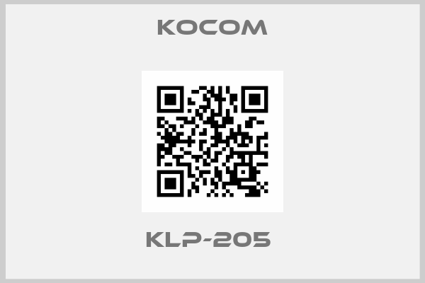 KOCOM- KLP-205 