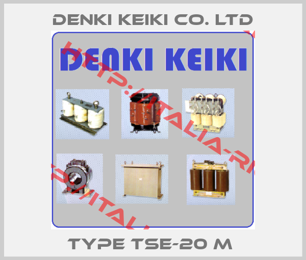 DENKI KEIKI CO. LTD-Type TSE-20 M 