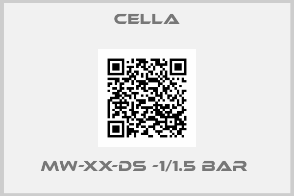 Cella-MW-XX-DS -1/1.5 bar 