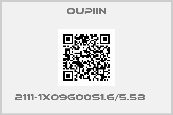 Oupiin-2111-1X09G00S1.6/5.5B    