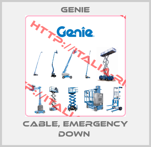 Genie-Cable, Emergency Down 