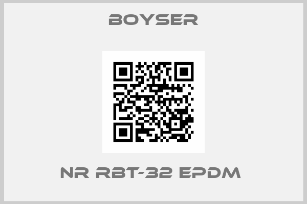 Boyser-NR RBT-32 EPDM 