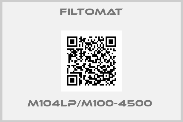 Filtomat-M104LP/M100-4500 