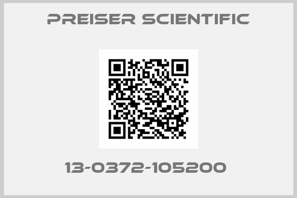 Preiser Scientific-13-0372-105200 