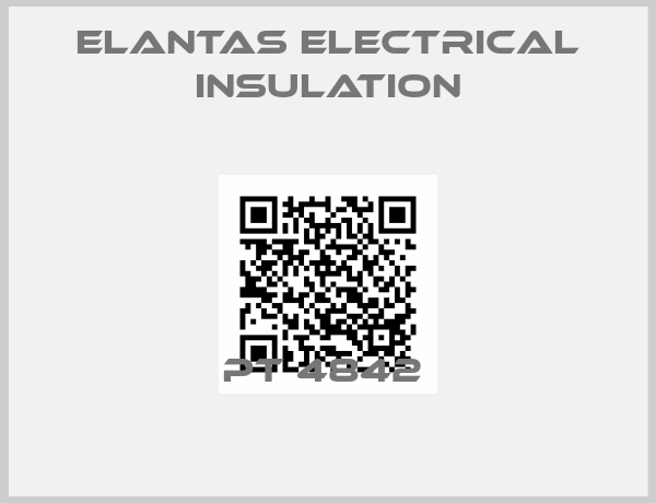 ELANTAS Electrical Insulation-PT 4842 