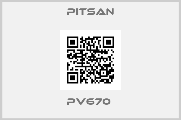 Pitsan-PV670 