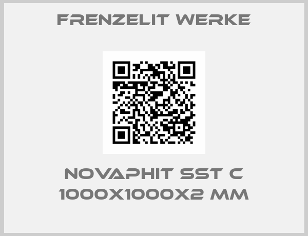 Frenzelit Werke-Novaphit SST C 1000x1000x2 mm