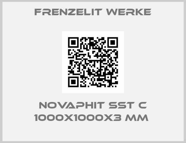 Frenzelit Werke-Novaphit SST C 1000x1000x3 mm 