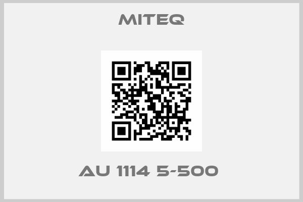 Miteq-AU 1114 5-500 