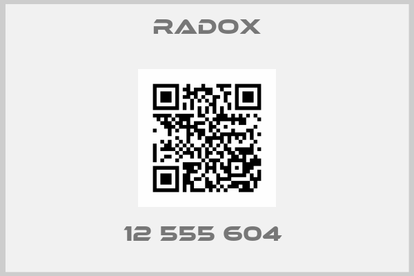 Radox-12 555 604 