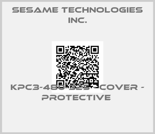 Sesame Technologies Inc.-KPC3-480-325 - Cover - Protective 