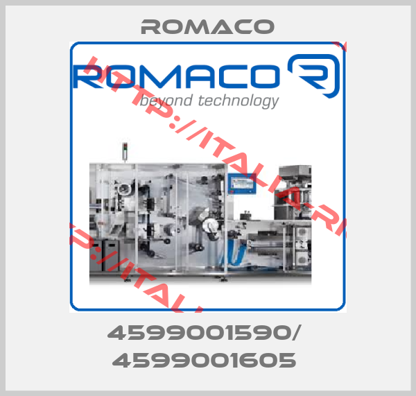 Romaco-4599001590/  4599001605 