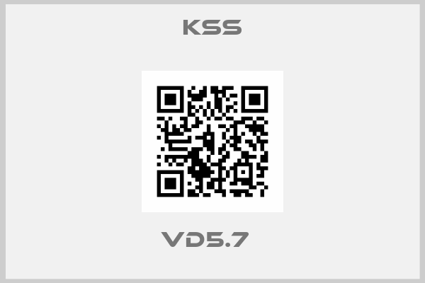 KSS-VD5.7  