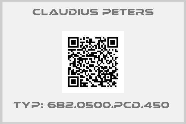 Claudius Peters-Typ: 682.0500.PCD.450 