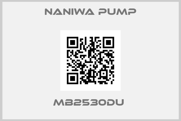 NANIWA PUMP-MB2530DU 