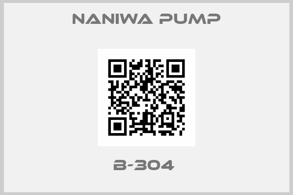 NANIWA PUMP-B-304 