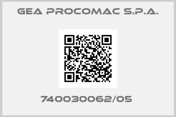 GEA Procomac S.p.A.-740030062/05 