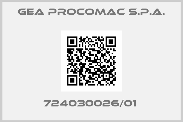 GEA Procomac S.p.A.-724030026/01 