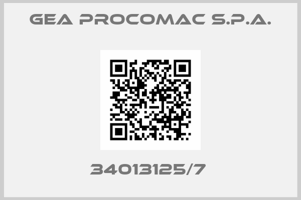 GEA Procomac S.p.A.-34013125/7 