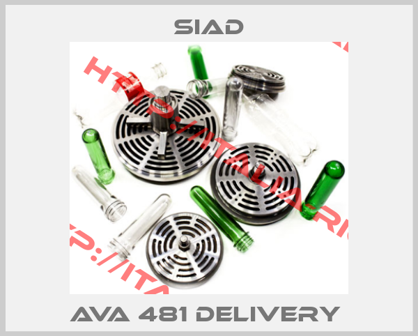 SIAD-AVA 481 Delivery 