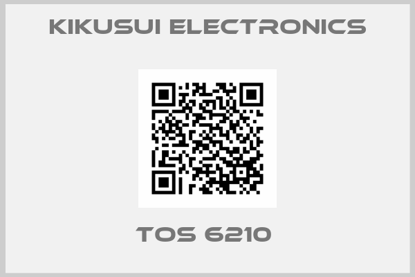 Kikusui Electronics-TOS 6210 
