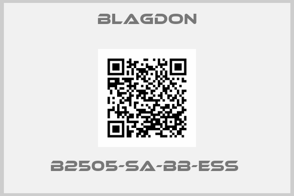 Blagdon-B2505-SA-BB-ESS 