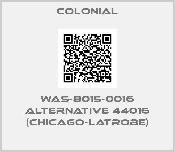 Colonial-WAS-8015-0016 alternative 44016 (Chicago-Latrobe)