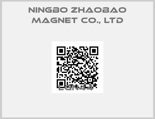 Ningbo Zhaobao Magnet Co., Ltd-LGN44 