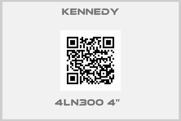 Kennedy-4lN300 4”  