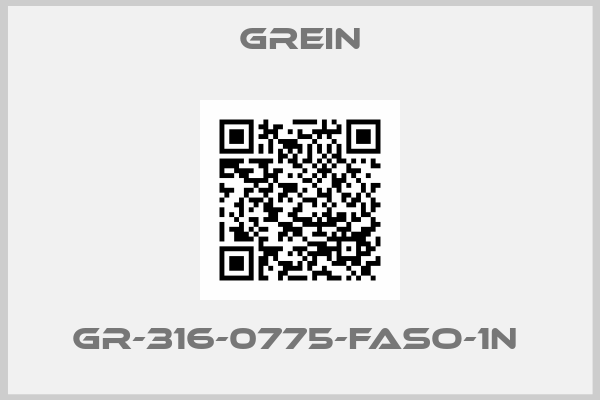 GREIN-GR-316-0775-FASO-1N 