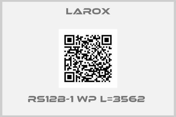 Larox-RS12B-1 WP L=3562 