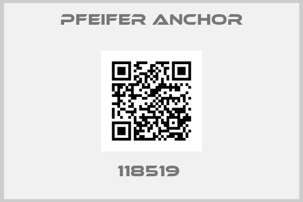 Pfeifer Anchor-118519 
