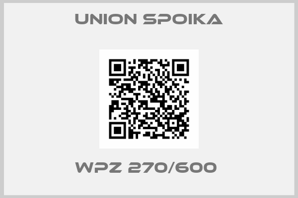 UNION Spoika-WPZ 270/600 