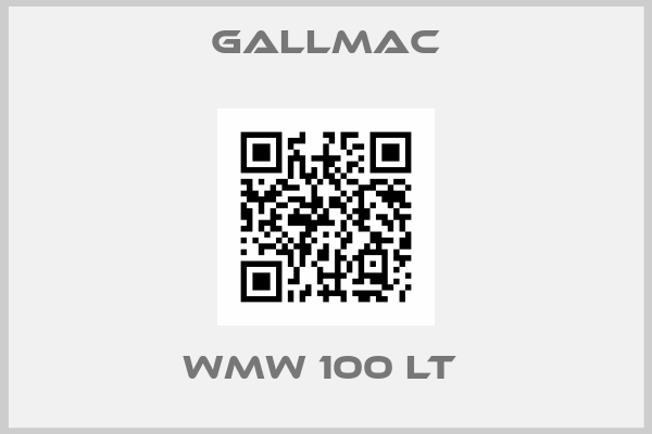 Gallmac-WMW 100 LT 