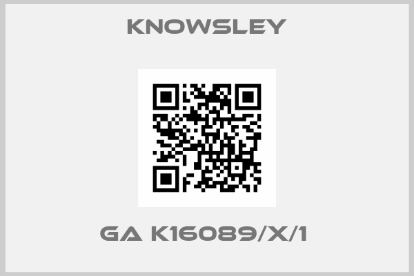 Knowsley-GA K16089/X/1 