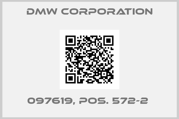 DMW CORPORATION-097619, Pos. 572-2 