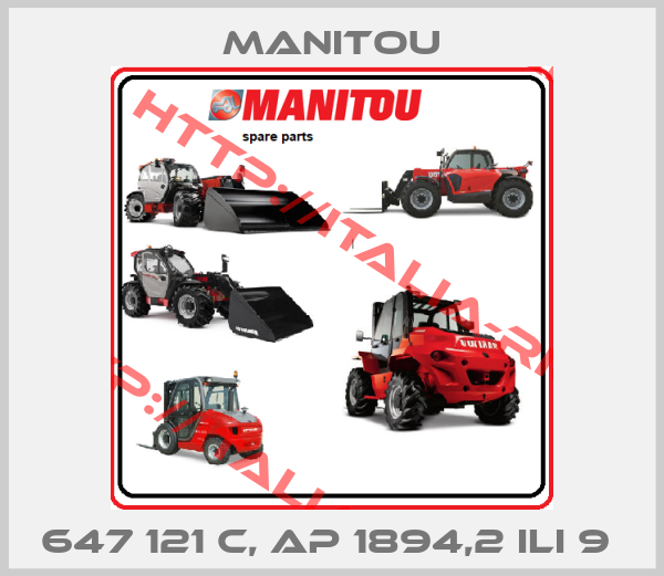Manitou-647 121 C, AP 1894,2 ILI 9 