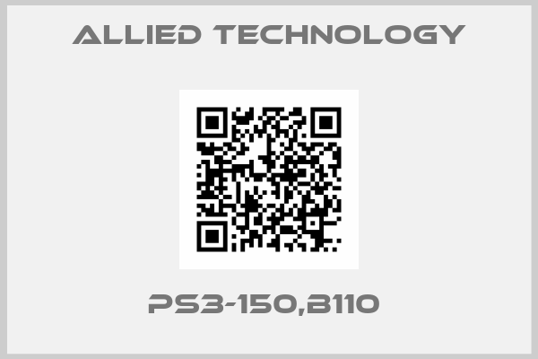 ALLIED TECHNOLOGY-PS3-150,B110 