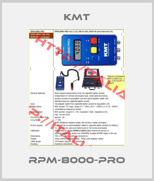 KMT-RPM-8000-PRO