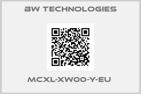 BW Technologies-MCXL-XW00-Y-EU 