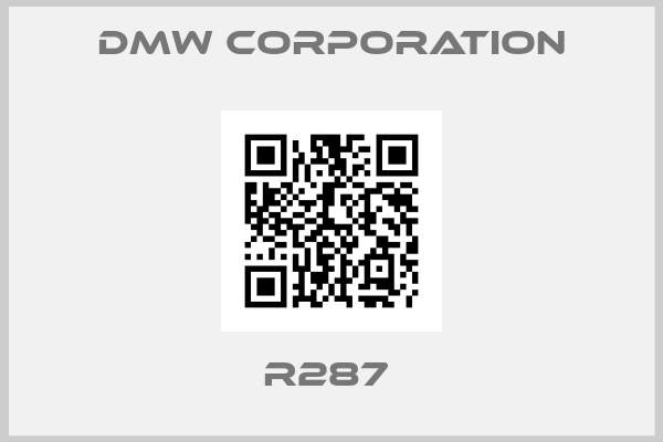 DMW CORPORATION-R287 