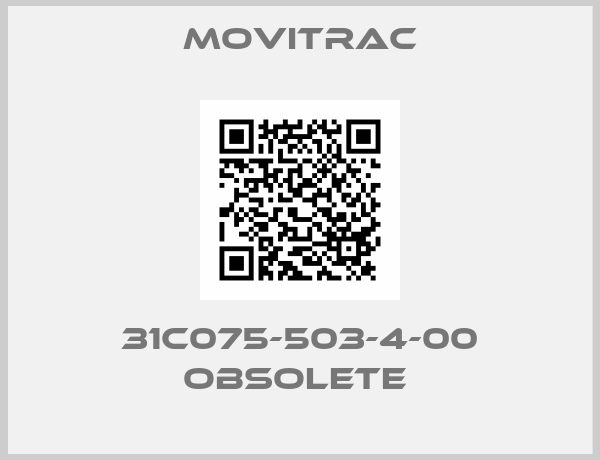 Movitrac-31C075-503-4-00 obsolete 